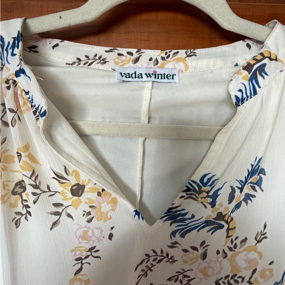 Floral Long Sleeve Dress - Picture 3 of 7